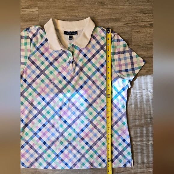 Cottage Core Ladies Polo! Adorable! - Picture 5 of 5